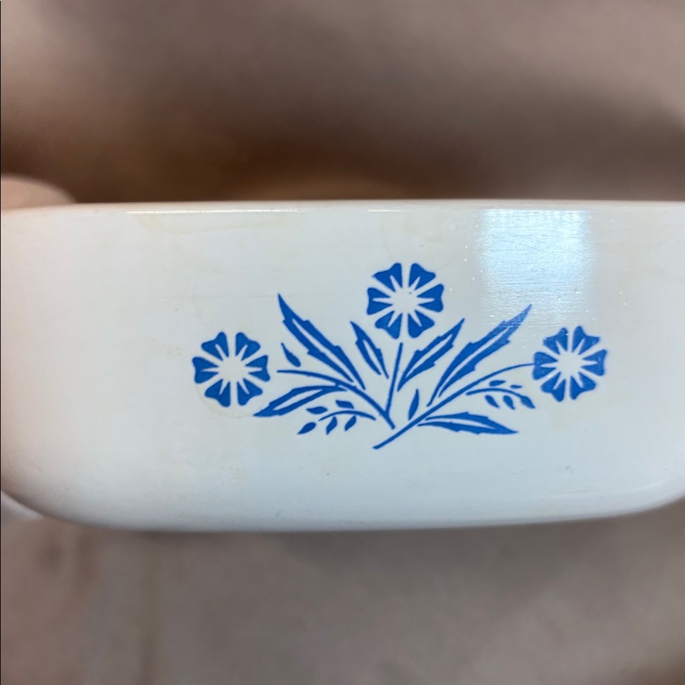 Corning Ware P-1-B 1qt Baking Dish Blue Cornflower - Picture 9 of 16